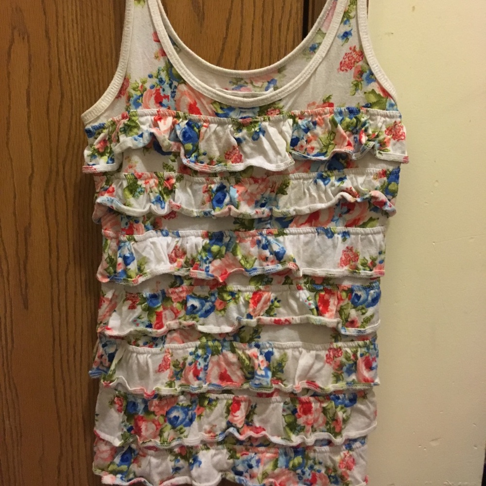 Floral tank top